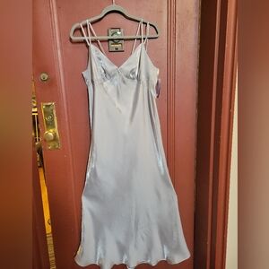 Wild Fable Women's Silver/Gray Evening Maxi Gown Size XL